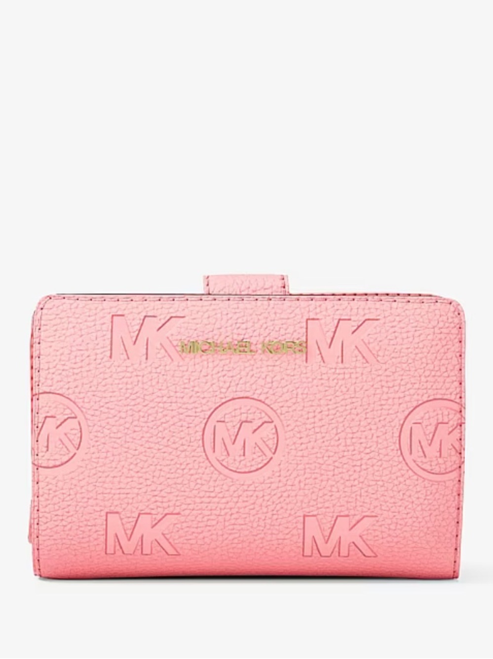 MICHAEL KORS Jet Set Travel Md Zip Coin Logo Debossed Bifold Wallet
Carnation
NW